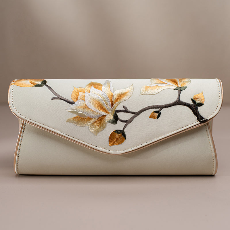 Artisanal Suzhou Embroidery Crossbody Bag | Heritage Craft, Modern Elegance