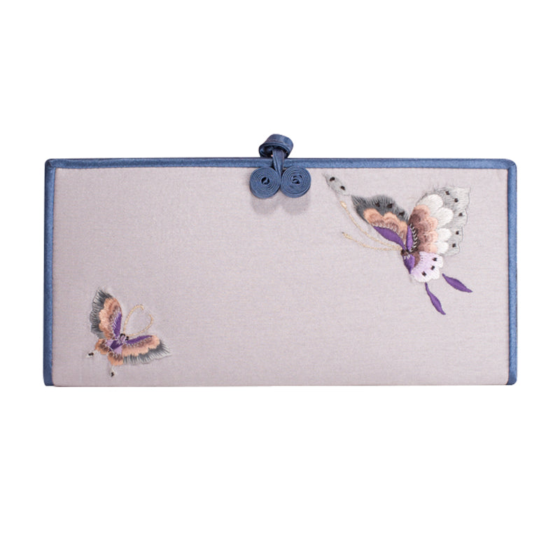 Wearable Art: Handmade Suzhou Embroidery Clutch, A Perfect Unique Gift
