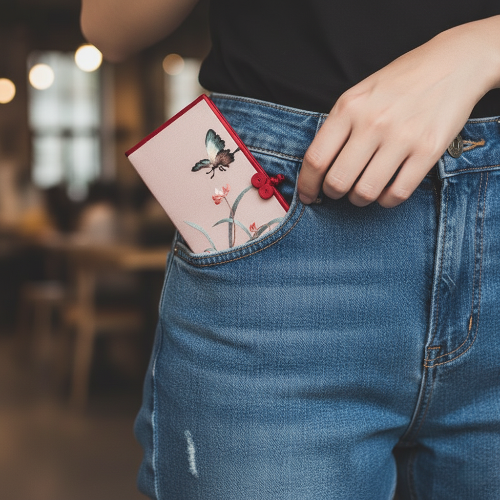 Hand-Embroidered Suzhou Clutch | Silk, Floral, Wedding