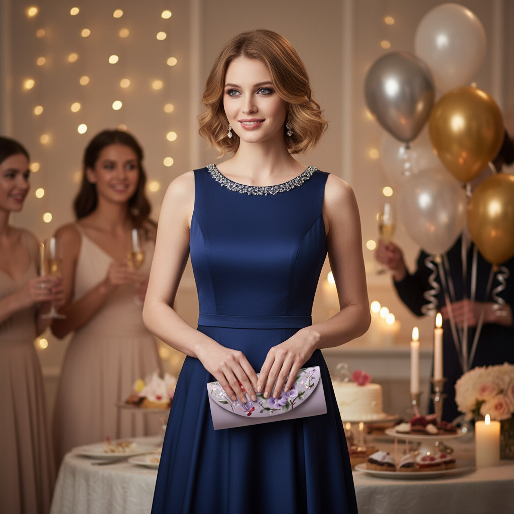 Heirloom-Grade Hand-Embroidered Clutch | Silk Brocade, Gift Ready