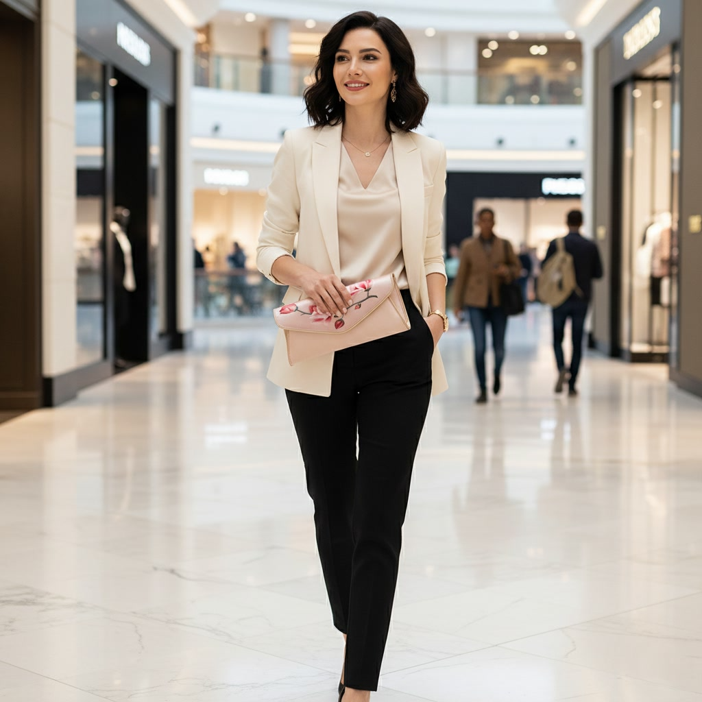 Handmade Embroidered Mini Bag | Artist Creation, One-of-a-Kind