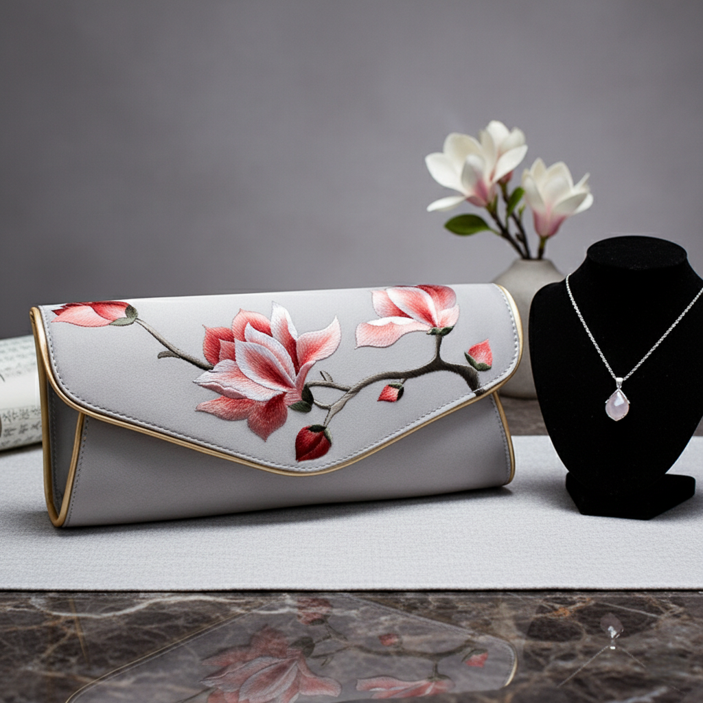 Wedding Gift for Mother of the Bride | Hand-Embroidered Elegance