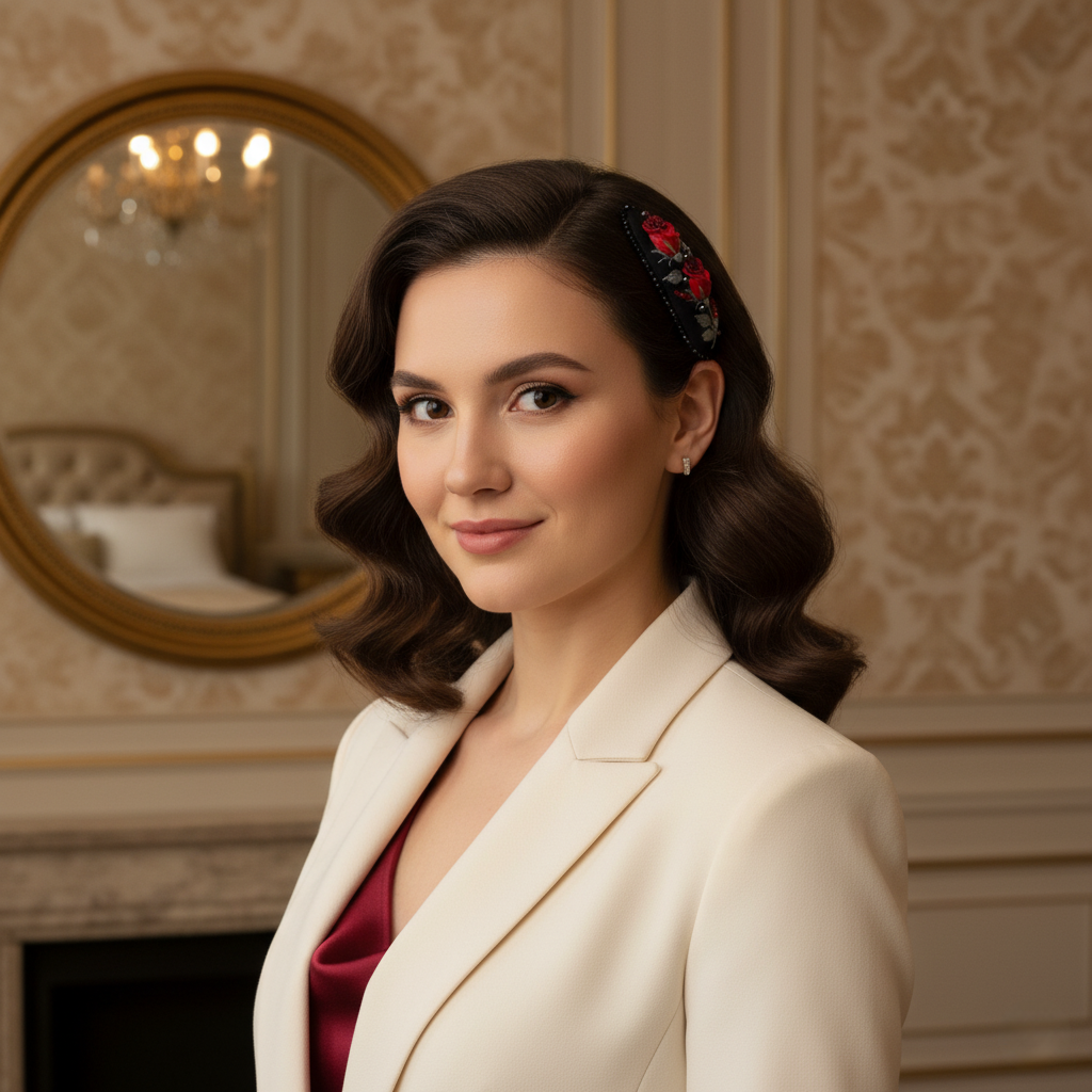 A Blooming Garden for Your Hair