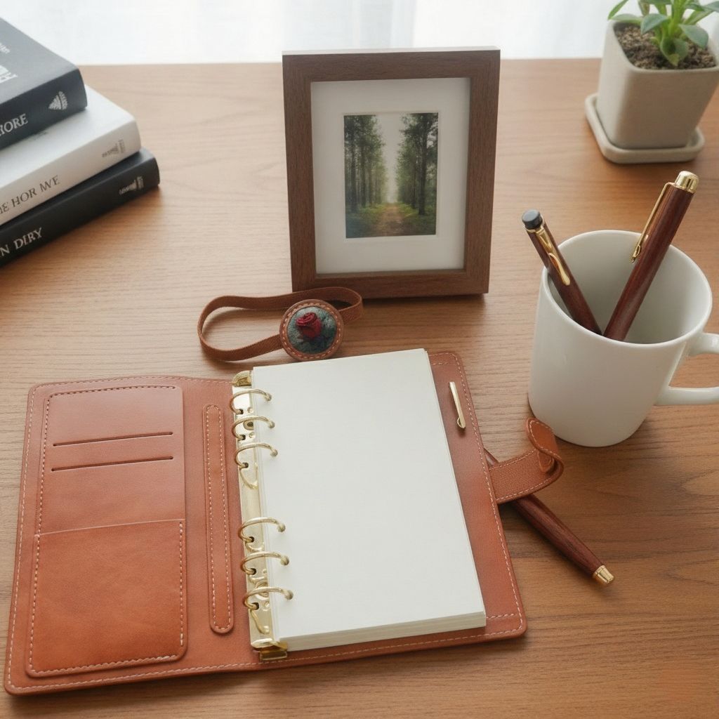 Where Blooms Meet Pages: The Embroidered Rose Notebook